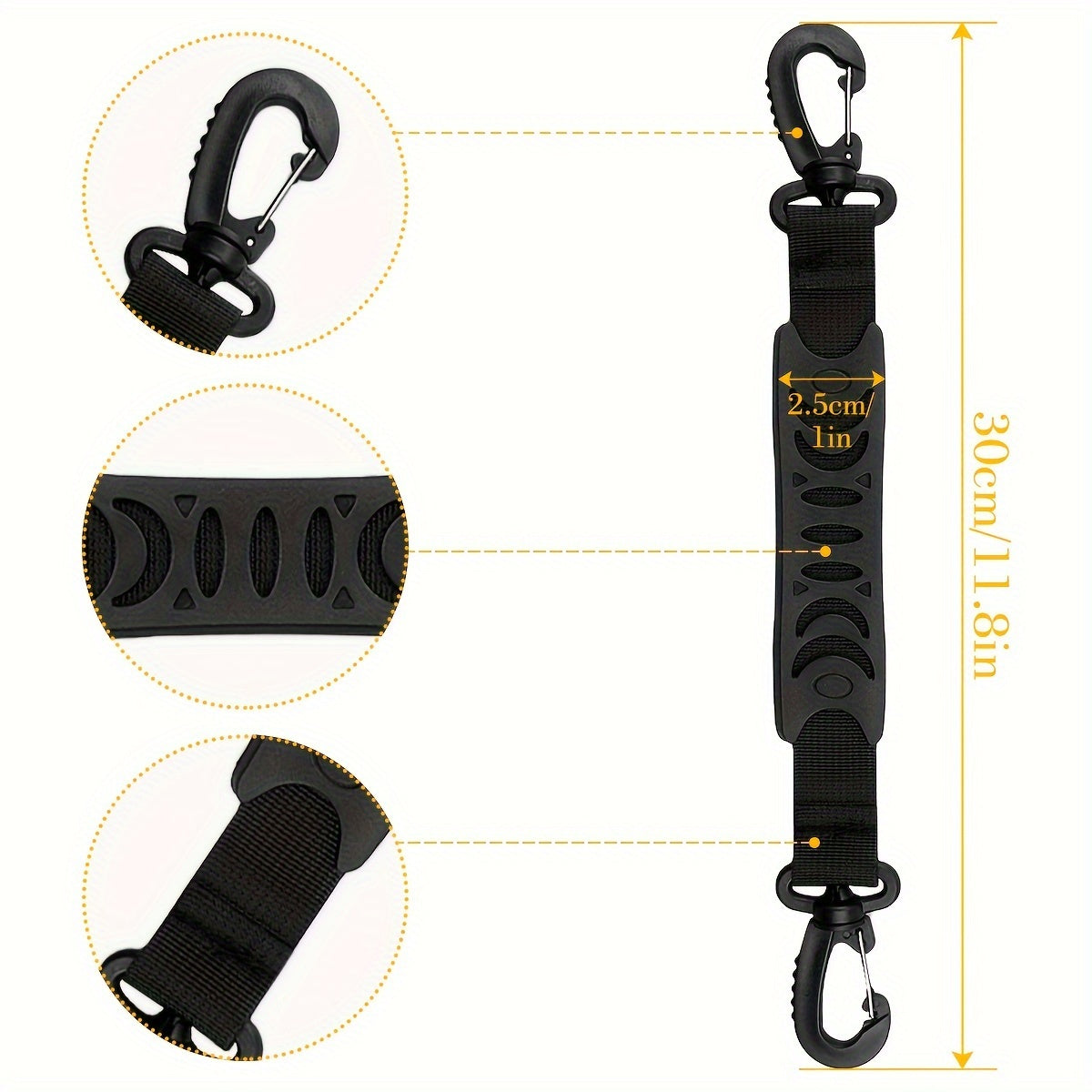 Ski & Snowboard Boot Carrier Strap Ice Skates Holder Sling Leash Outdoor Sports