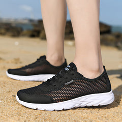 Breathable Lightweight Mesh Running Shoes Men's Casual Walking