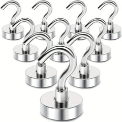 2pcs Neodymium Magnetic Hooks Heavy Duty 22 68 KG D20