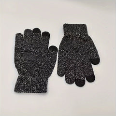 Winter Touch Screen Gloves Thermal Warm Knit for Men Women