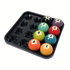 16 Holes Standard Billiards Ball Tray Plastic Pool Ball Holder