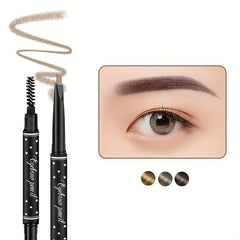 Waterproof Double Headed Eyebrow Pencil Automatic Rotating