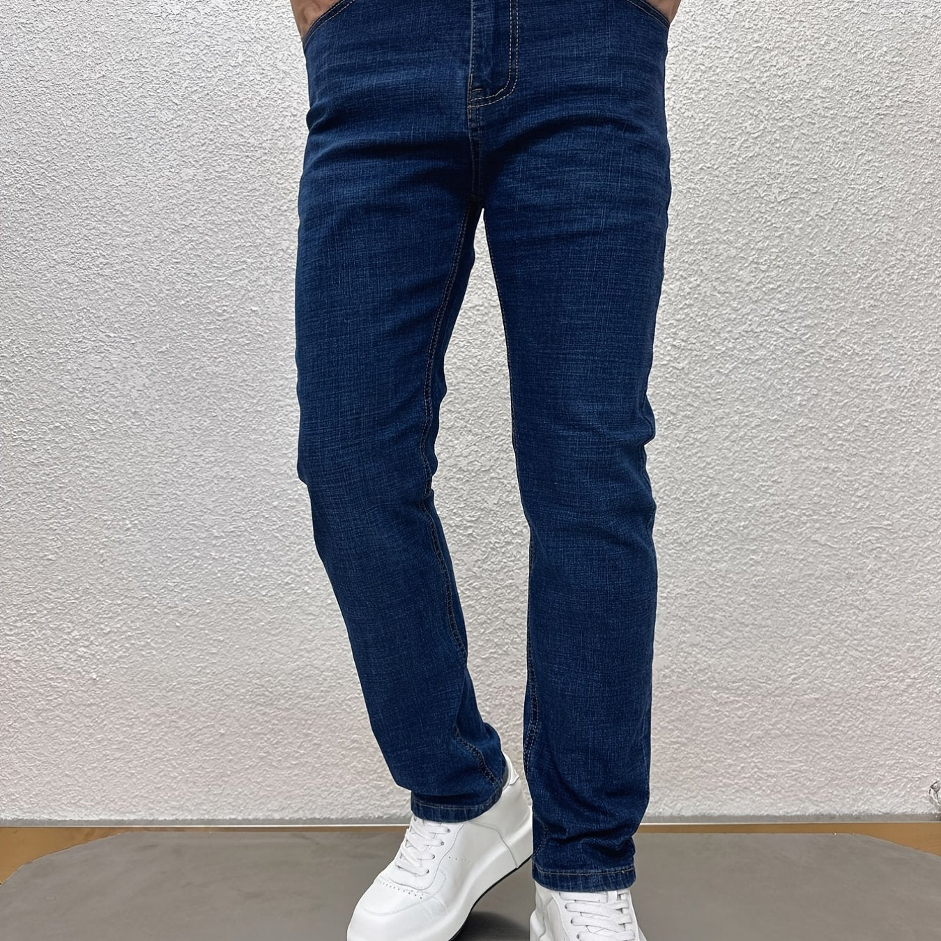 Men's Stretch Straight Jeans