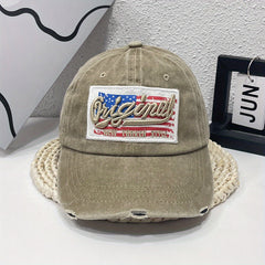 Independence Patriotic Cap Distressed Unisex Sun Hat