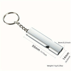 Stainless Steel Emergency Whistle Outdoor Survival