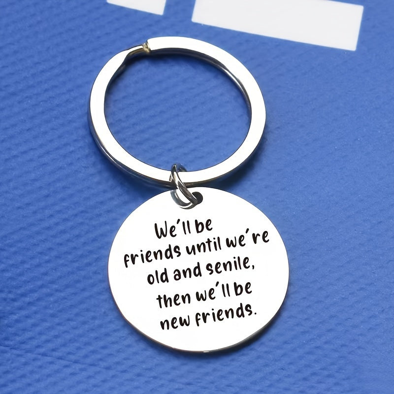 Friends Keychain Pendant for Car Keys Backpacks Wallets