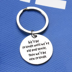 Friends Keychain Pendant for Car Keys Backpacks Wallets