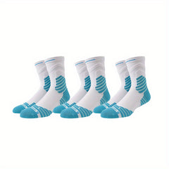 Paris Basketball Socks Men Sports Outdoor Running Socks