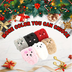 Women's Cartoon Fleece Lined Warm Socks