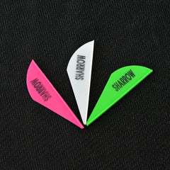 20pcs Traditional Vane 5.08cm Rubber Arrow Repairing Kit