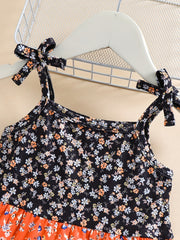 Infant Girls Floral Cami Dress for Summer