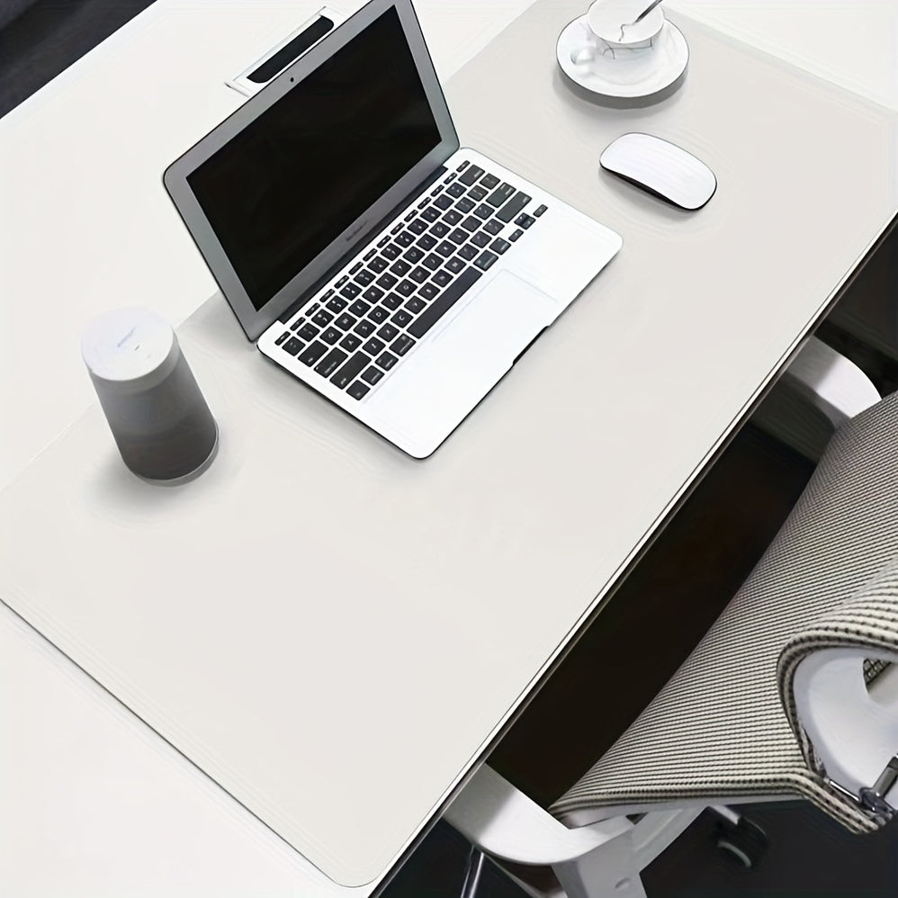 Medium Anti-slip Leather Mouse Pad Car Line Process Office Desk Pad