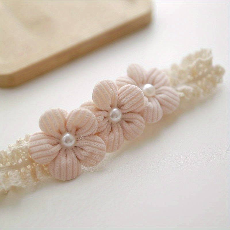 Baby Girls Flowers Lace Headband Hairband Princess Hair Accessories