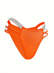 3 Pack Plus Size Sexy Panties Set Women's Plus Cut Out Thongs Set