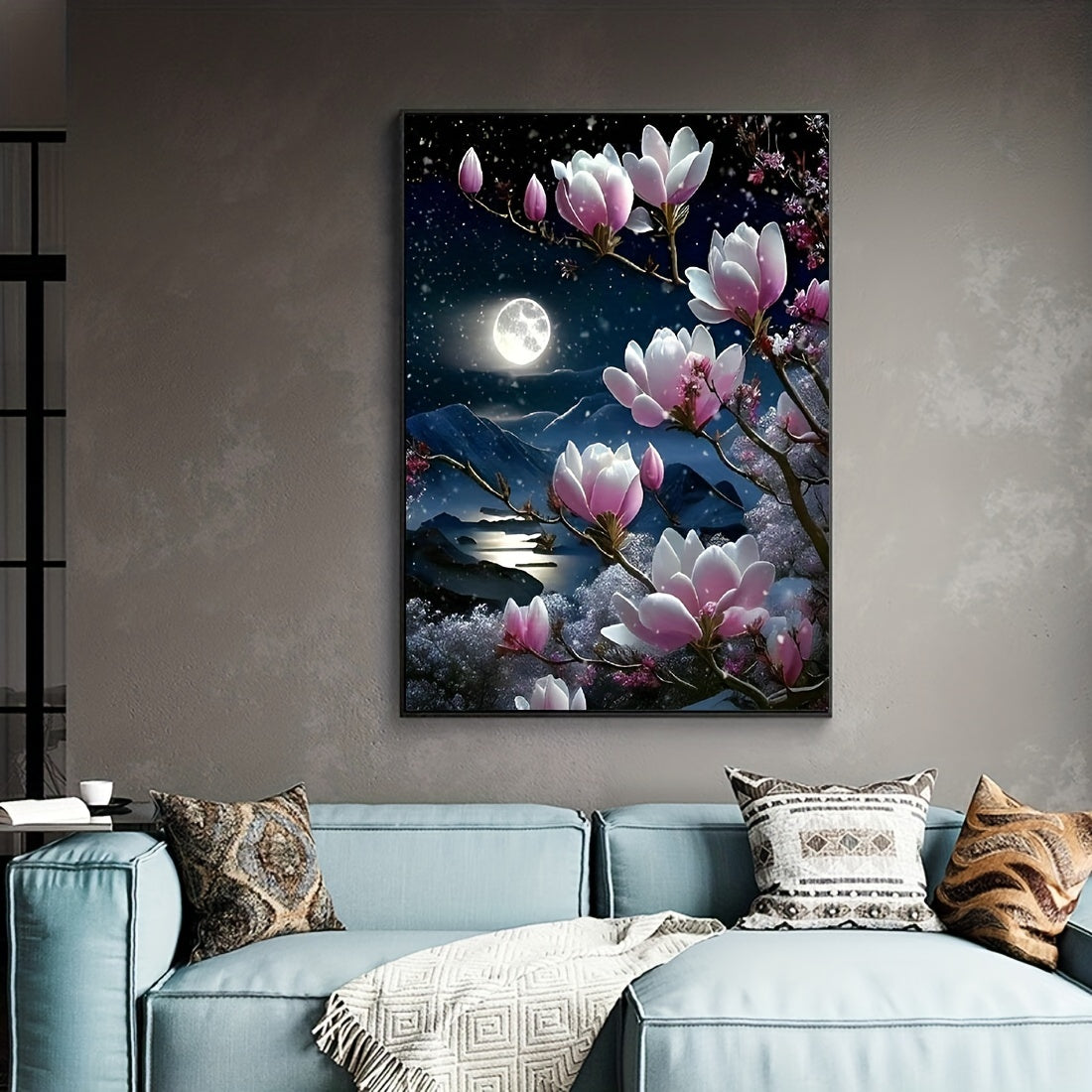 5D Diamond Painting Art Kit Embroidery Rhinestone Wall Decor