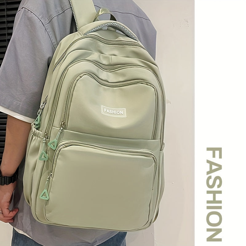 Stylish Backpack for High School Girls with Multiple Pockets