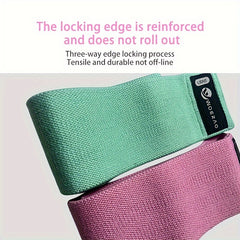 Yoga Band Set Colorful Elastic Band Resistance Loop For Fitness Exercise