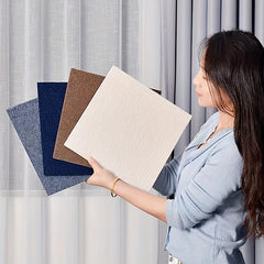 10pcs Peel and Stick Carpet Floor Tile Non Slip Household Commercial Carpet Tile