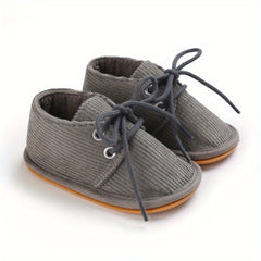 Casual Lace Up Boots For Baby Boys And Girls Lightweight Non Slip Walking Shoes