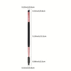Double Ended Eyebrow and Eyeliner Brush Set