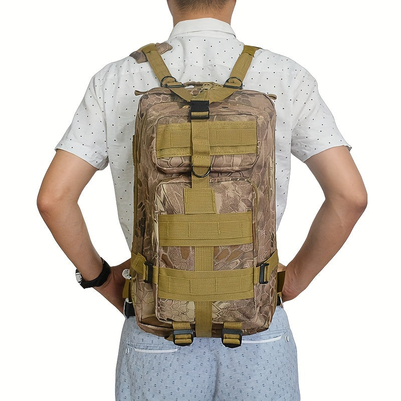Waterproof Camo Sports Bag for Camping & Hiking