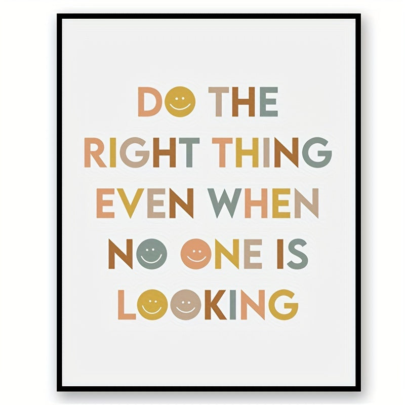 Be Kind & Do Right Thing 8x10 Boho Classroom Print