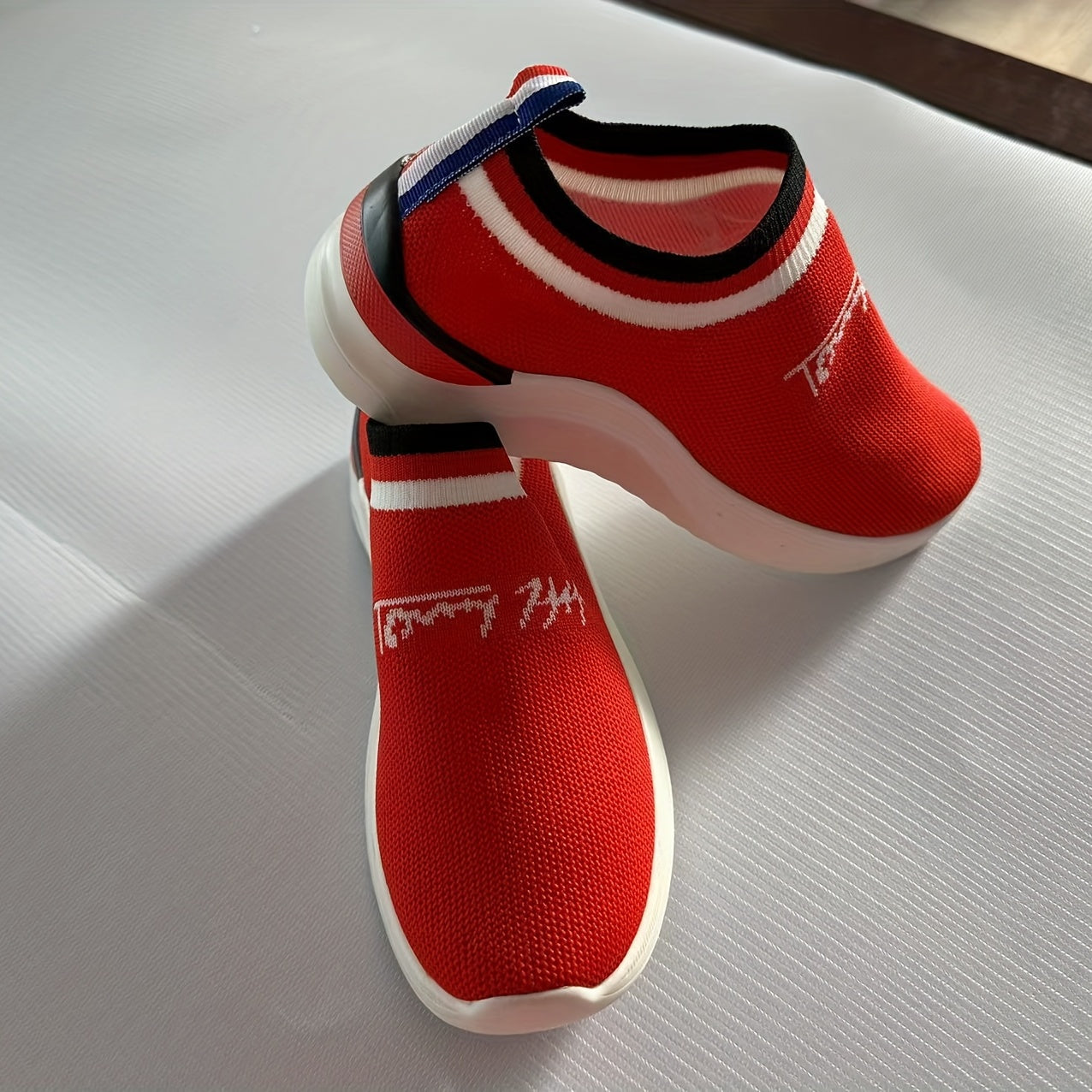 Women's Lightweight Knit Slip-On Walking Shoes