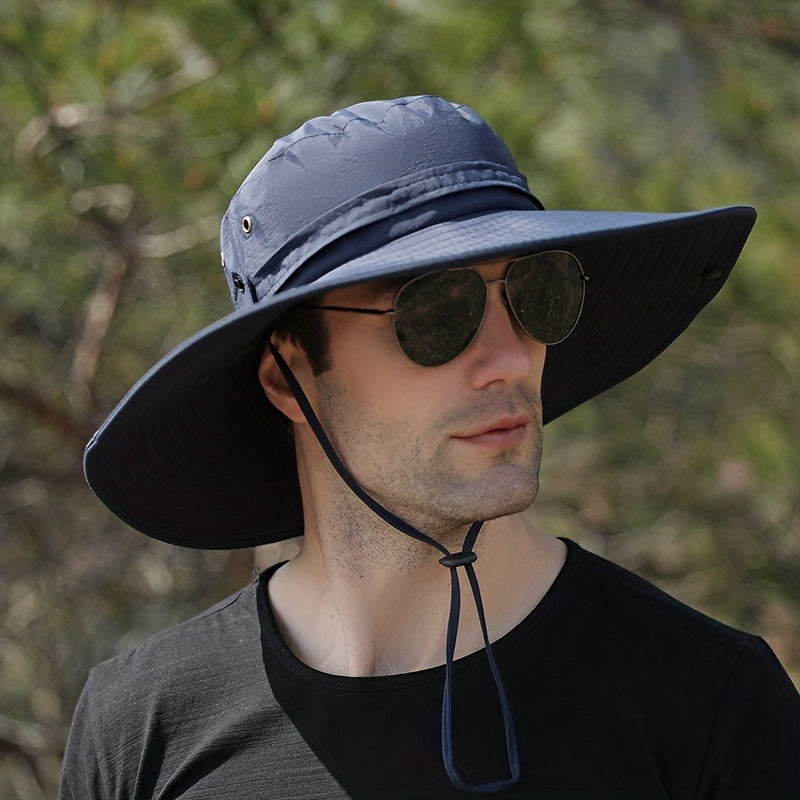 Unisex Large Brim Bucket Hat for Outdoor Activities