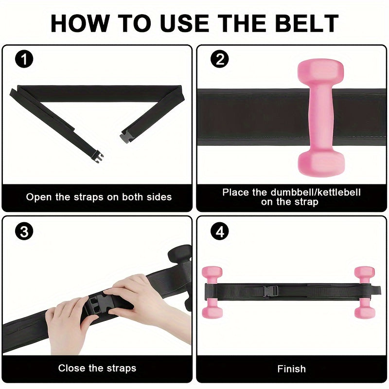 Hip Thrusting Belt Waist Weighted Training Belt Dumbbell Workout