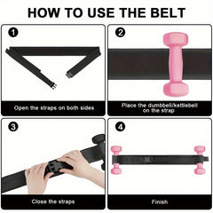 Hip Thrusting Belt Waist Weighted Training Belt Dumbbell Workout