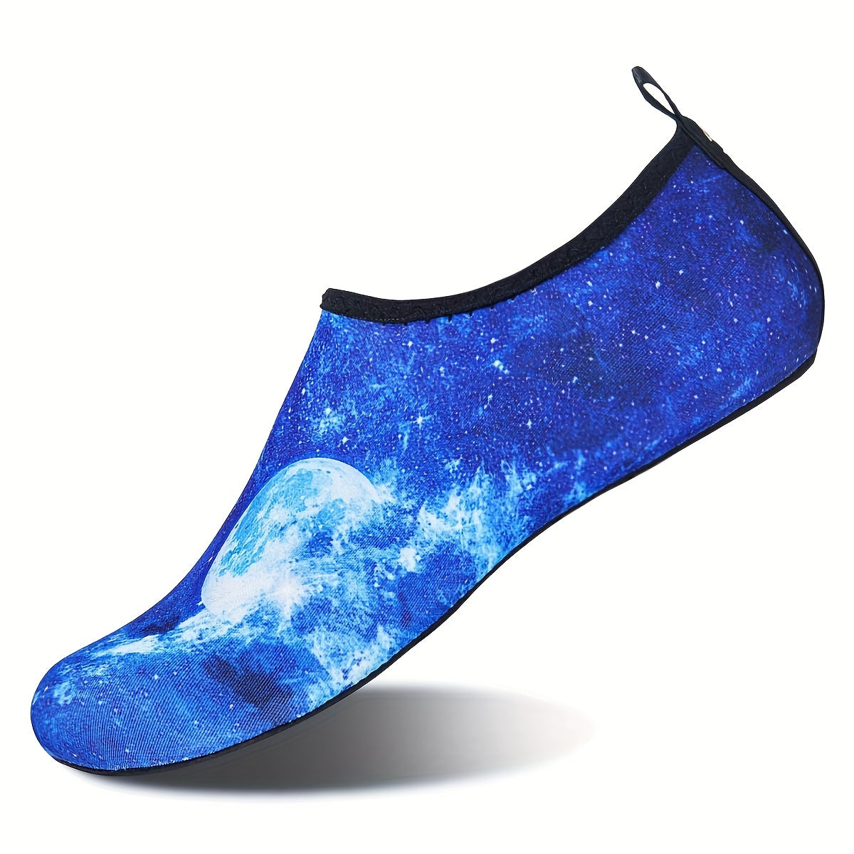 Night Sky Pattern Water Socks Soft Sole Yoga Fitness Shoes