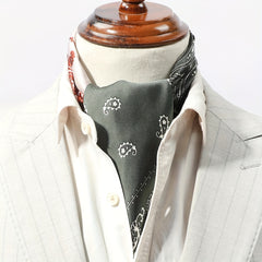 Men's Cashew Pattern Square Scarf Ethnic Style Scarf