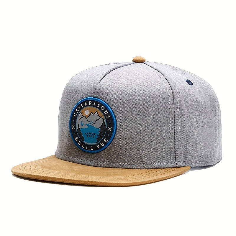 Men's Coconut Tree Embroidery Cap Casual Cap
