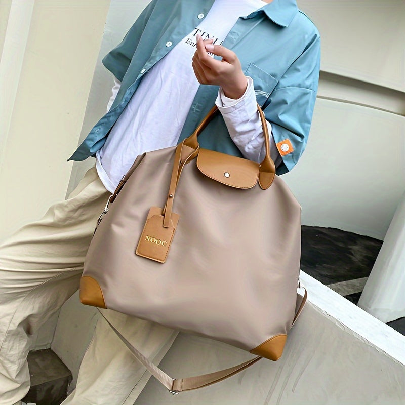Large Capacity Versatile Shoulder Bag for Short Business Trips