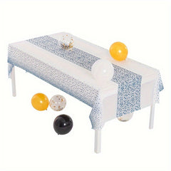 Christmas Disposable Party Tablecloth Waterproof Wash
