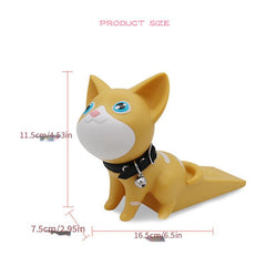 Cute Cat Door Stopper, Easy to Install, Keeps Doors Open