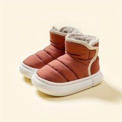 Girls' Plus Fleece House Shoes Non Slip Indoor Winter Shoes