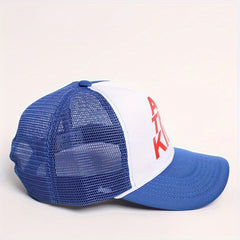 Letter Trucker Hat Men Women Hip Hop Baseball Cap Dad Hats Mesh Cap