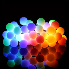 Outdoor Solar String Lights Waterproof Ball Lights Starry Fairy Lights