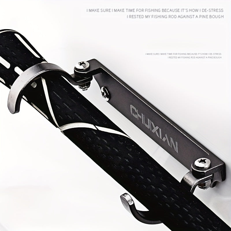2 Fishing Box Rod Hangers - Convenient Side Rod Holder