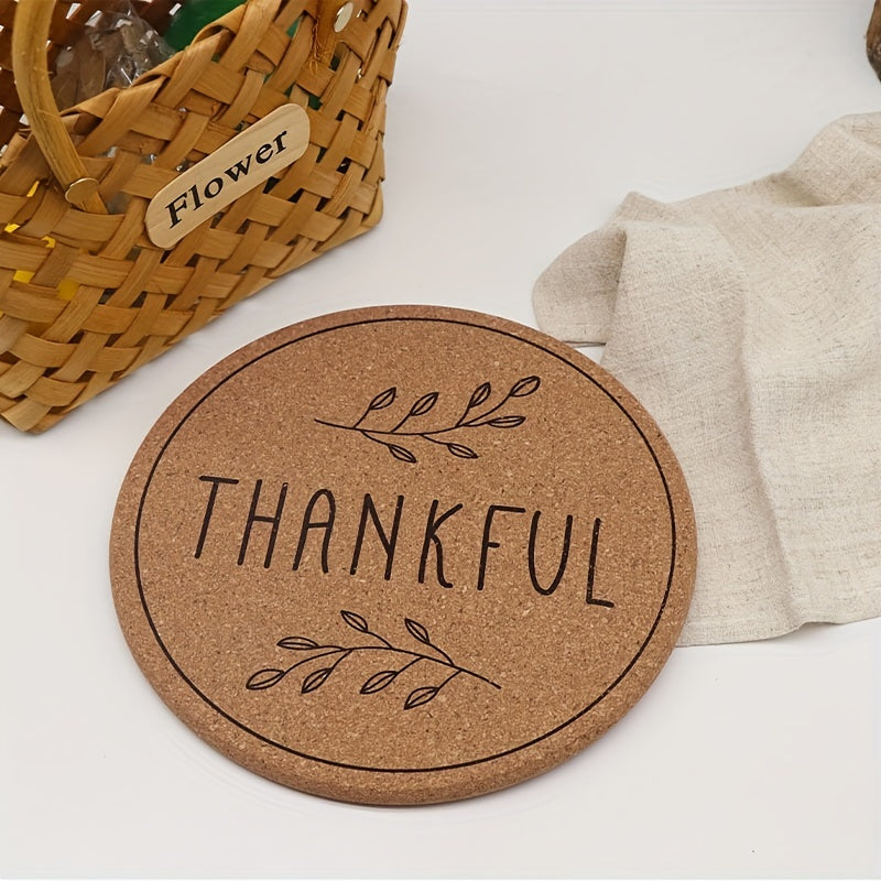 4pcs Cork Trivets for Instant Pot & Hot Pans Round Kitchen Protection