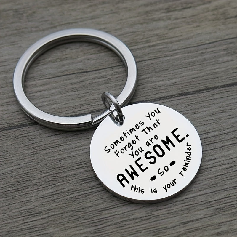 You're Awesome Keychain Inspirational Gift