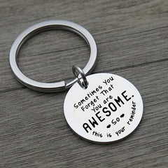 You're Awesome Keychain Inspirational Gift