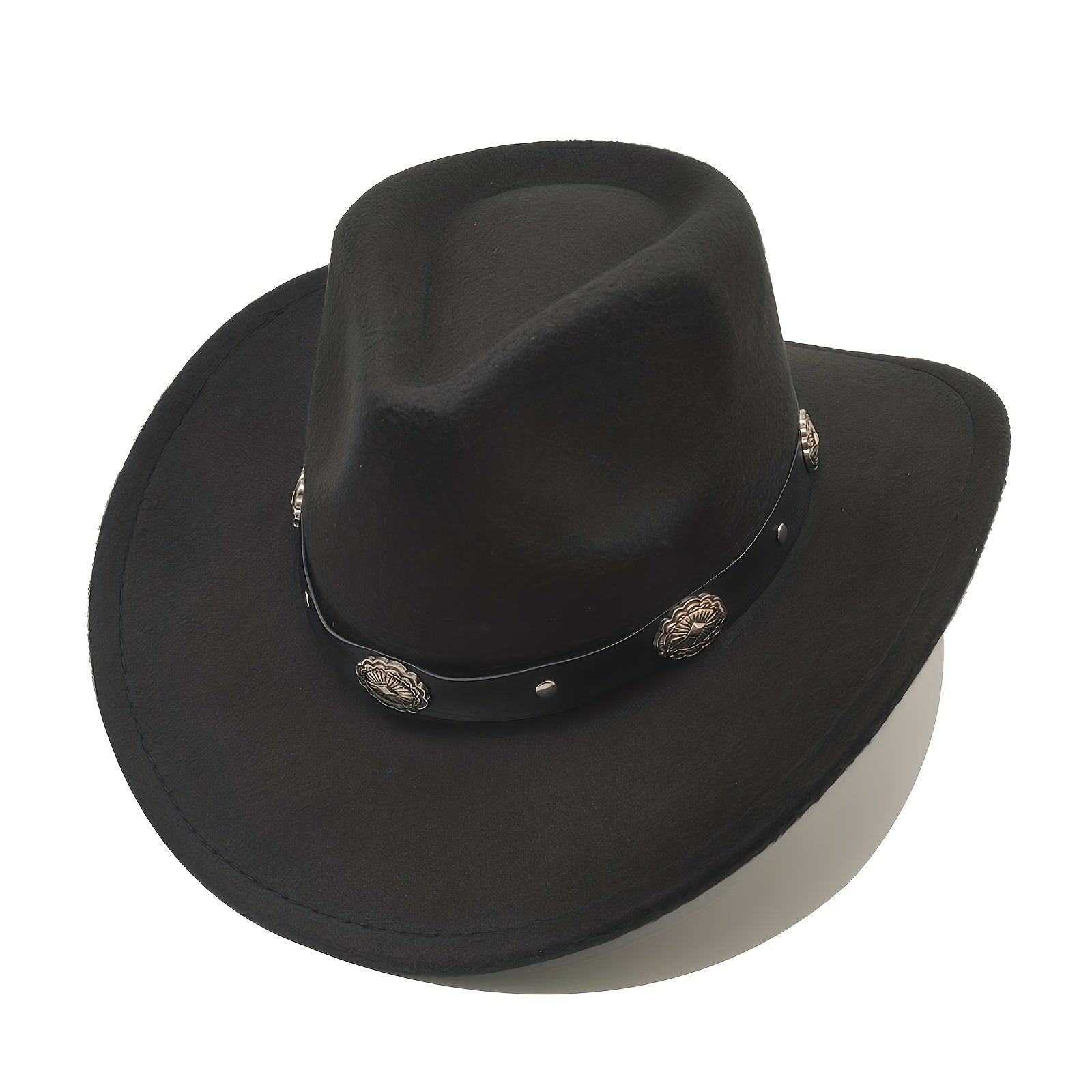 Vintage Felt Wide Brim Hat Western Cowboy Hat