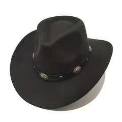 Vintage Felt Wide Brim Hat Western Cowboy Hat