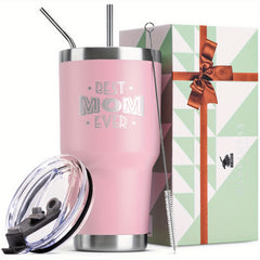 30oz Vacuum Insulated Tumbler with Lid for Outdoor Sports