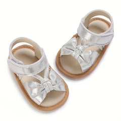 Cute Bowknot Open Toe Baby Sandals Party Beach Lightweight Shoes