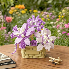 Mini Flower Building Blocks 3D Puzzle Toy Decoration Gift
