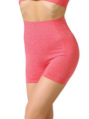 Stretch Sports Biker Shorts with Wide Waistband