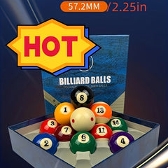 Regulation Size Billiards Balls Set for Fun Games with Friends